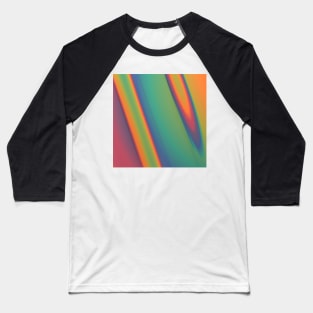 Rainbow Stripes Baseball T-Shirt